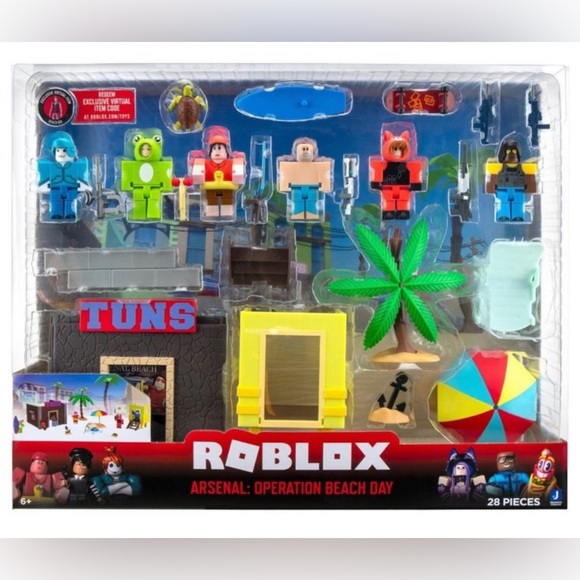Roblox Toys Nib Roblox Beach Day Poshmark M 